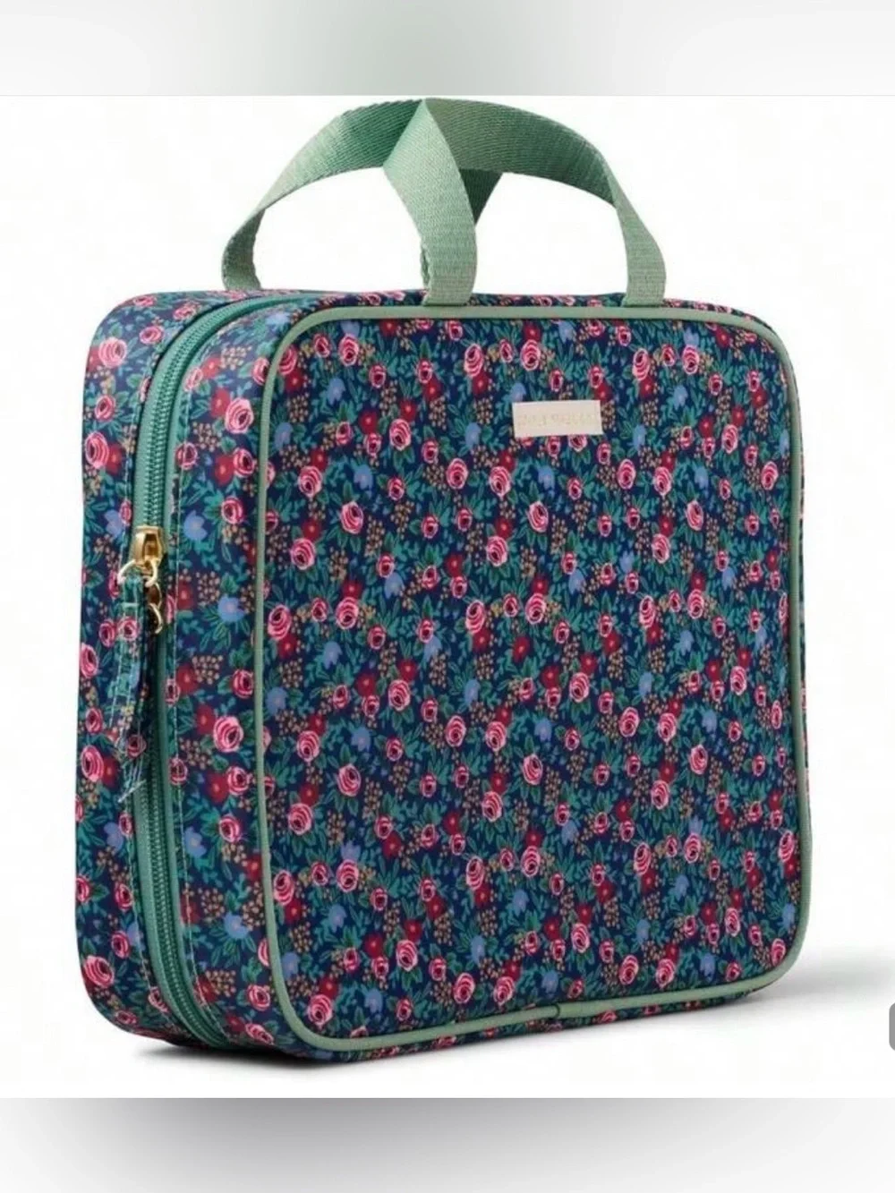 NWT Rifle Paper Co travel cosmetic case in “Rosa”